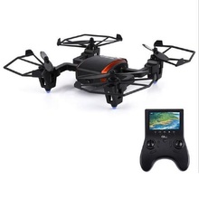 GTeng T901F 5.8G FPV Monitor Mini Drone with Camera 2.0MP 2.4G 4 Channel 6-Axis Gyro Headless Mode RC Quadcopter 3D Rollover