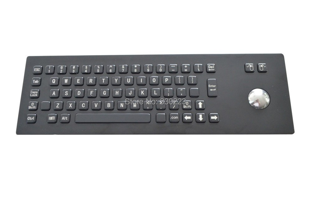 Black Metal mechanical keyboard Check local keyboard Trackball Keyboard