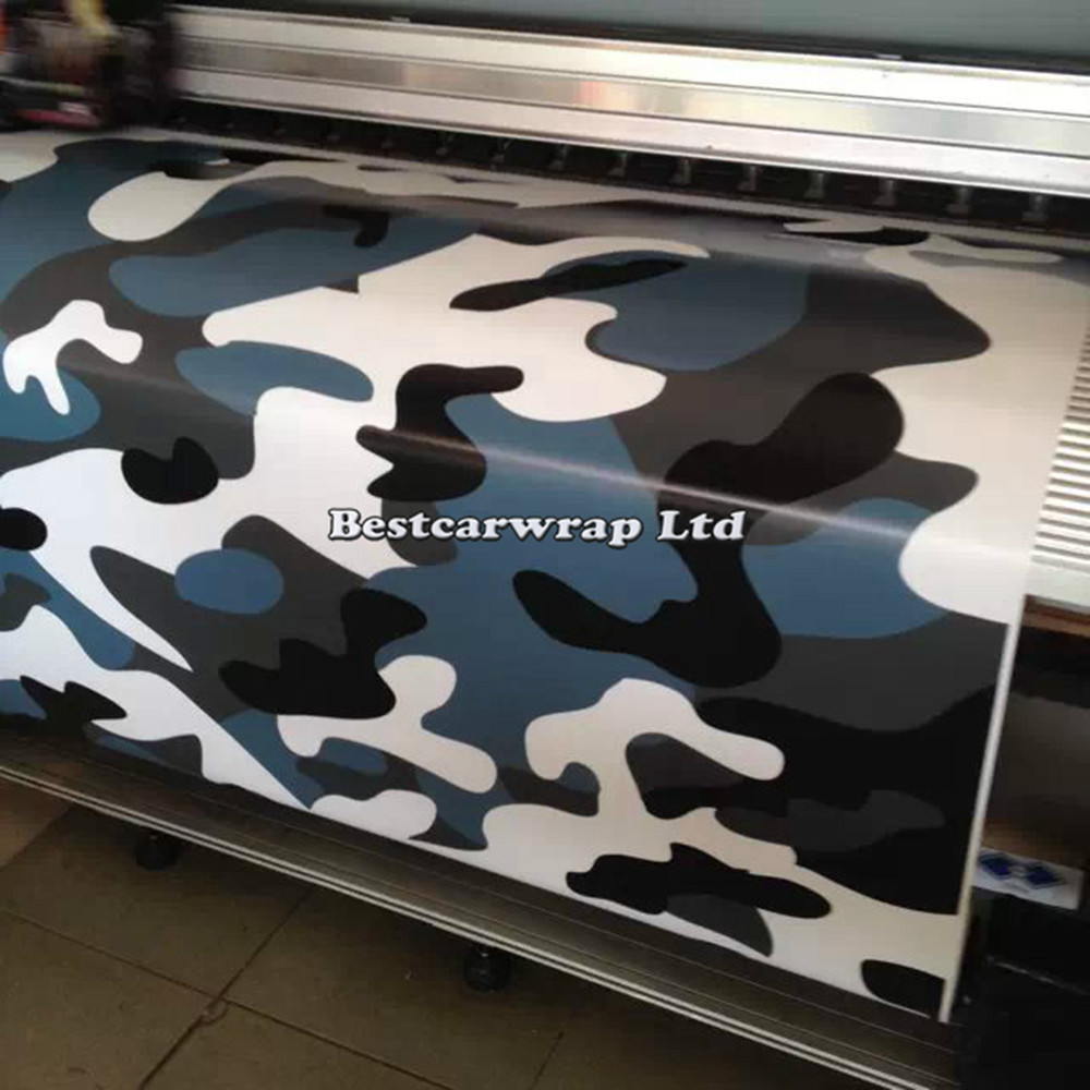 Arctic blue white Camouflage- camo wrap car wrapping (3)