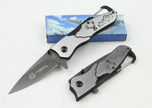 Oem Strider F46 pequeño bolsillo plegable cuchillos de caza que acampa cuchillo herramienta exterior para acero de rescate aluminum 56HRC envío gratis