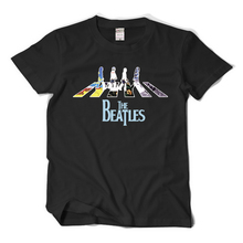 New The beatles T-shirt abbey road ROCK Yesterday men t shirt Cotton Summer Loose women Hip Top Tees tops
