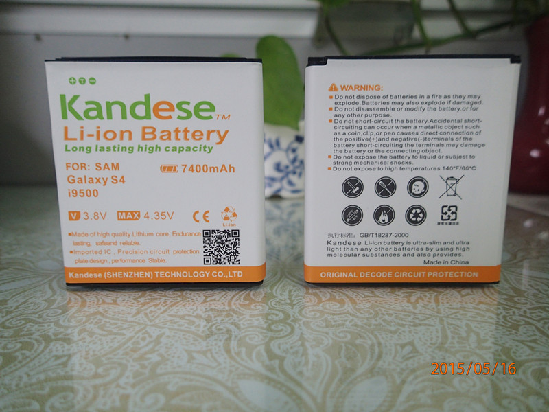  KANDESE      + 7400    repalcement    Samsung Galaxy S4 i9500