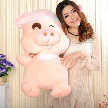 Genuine McDull pig doll large doll cute doll to send girls birthday gift plush toy pig