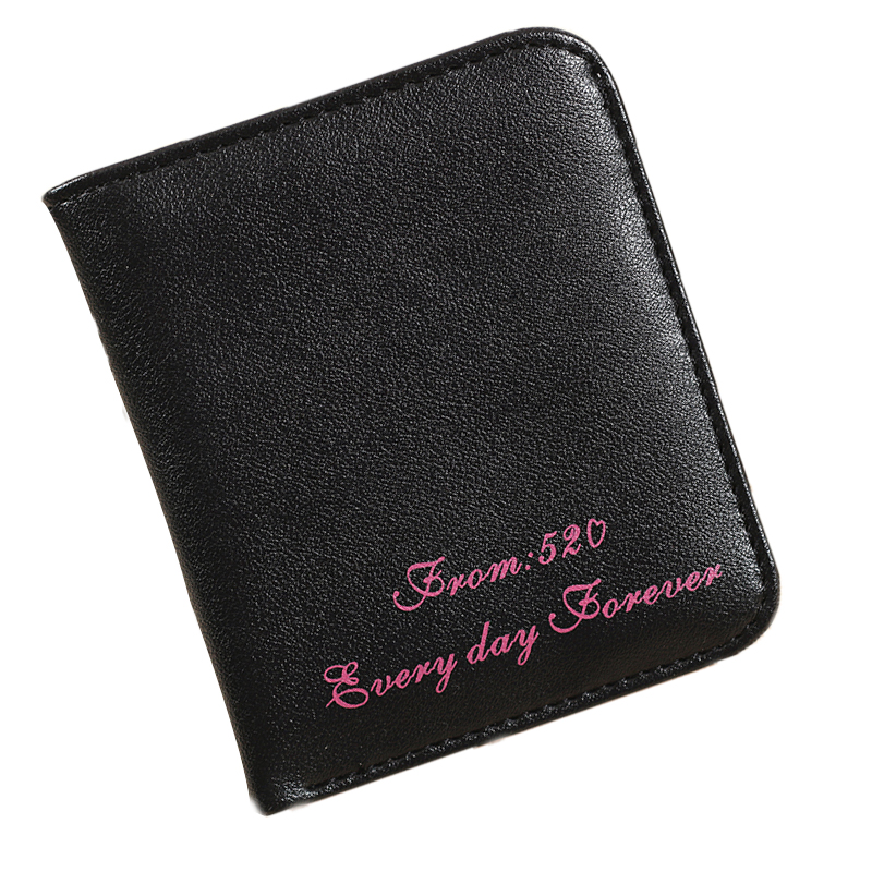 2016 New Vintage Lady Women Purse short Wallet Card Holder Bags Gift Matte Leather Women Wallets
