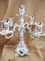 Zinc alloy plating ancient bronze candstick3 5 7head candholder designs on woodwork candle wedding romantic candle