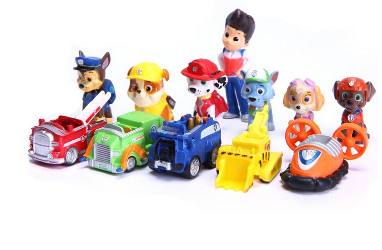 Paw Patrol Dog Kids Toys Puppy Doll Action Pup Buddies Figures Anime Figure