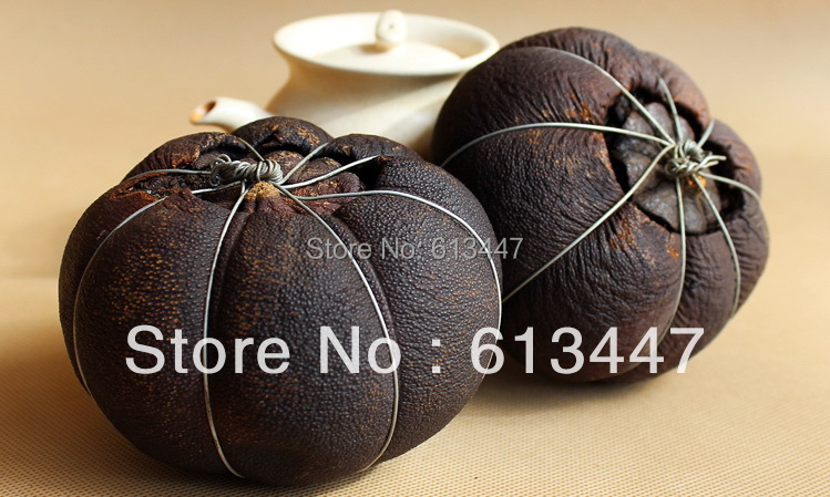 450g Dried Grapefruit Puer Tea grapefruit puerh tea Harmonizing intestine stomach Free Shipping