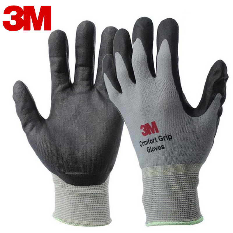 3M Work Gloves Comfort Grip wear resistant Slip resistant Gloves Anti