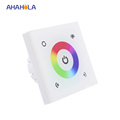 EU standard dc 12 24v rgb led touch controller switch for led strip wall mounted output