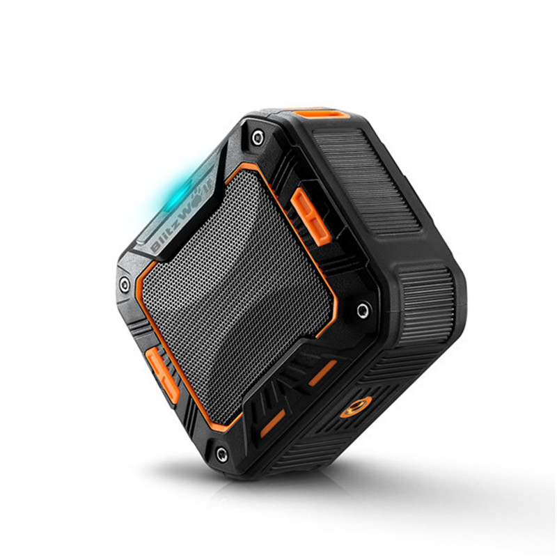 BlitzWolf BW-F2 IP65 Water-resistant Outdoor Hand-free 2000mAh Wireless Bluetooth Speaker