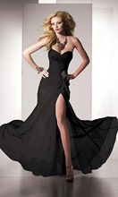 Vestido De Festa Longo Special Offer Sweetheart Corset Long Dresses Bridesmaid Spring 2016 Open Back Prom Party Gowns With Slit