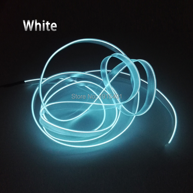 EL Wire lights 6mm Sewing Edge Neon Light Dance Party Car Decor Light Neon Flexible EL Wire Rope Tube LED Strip With 5V USB Plug EL Wire lights 6mm Sewing Edge Neon Light Dance Party Car Decor Light Neon Flexible EL Wire Rope Tube LED Strip With 5V USB Plug