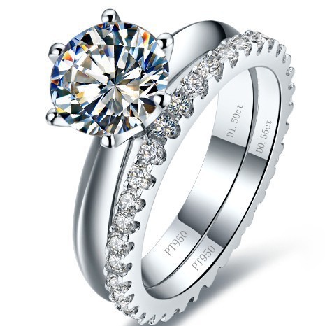 Hatchet girl wedding rings