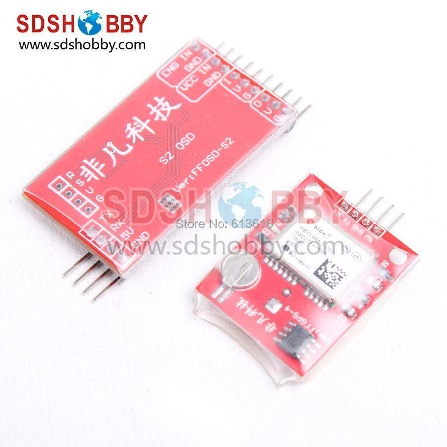 FPV Flight Controller S1 OSD Module with GPS for DJI Phantom 2 NAZA Flight Control (Compatible with all flight control)