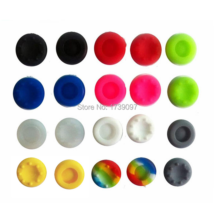 20 x Silicone Analog Controller Thumb Stick Grips Cap Cover for PS Sony Play Station 4