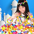 128 Piece Set DIY variety of other color children toys hand beaded girls DIY string beads