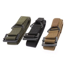 48 Canvas Military Tactical Belt Black Slider Buckle 3 Colors for men Newest Fashionable Nice Shades