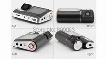 Dual Lens Car DVR I1000 Car Camcorder with External Rear View Camera H 264 120 Degree