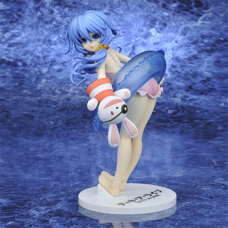 Anime Date A Live Sexy Girl Yoshino Swim Wear Juguetes Sex Toys PVC Action Figure Brinquedos Collection Model Toy For Men 18CM