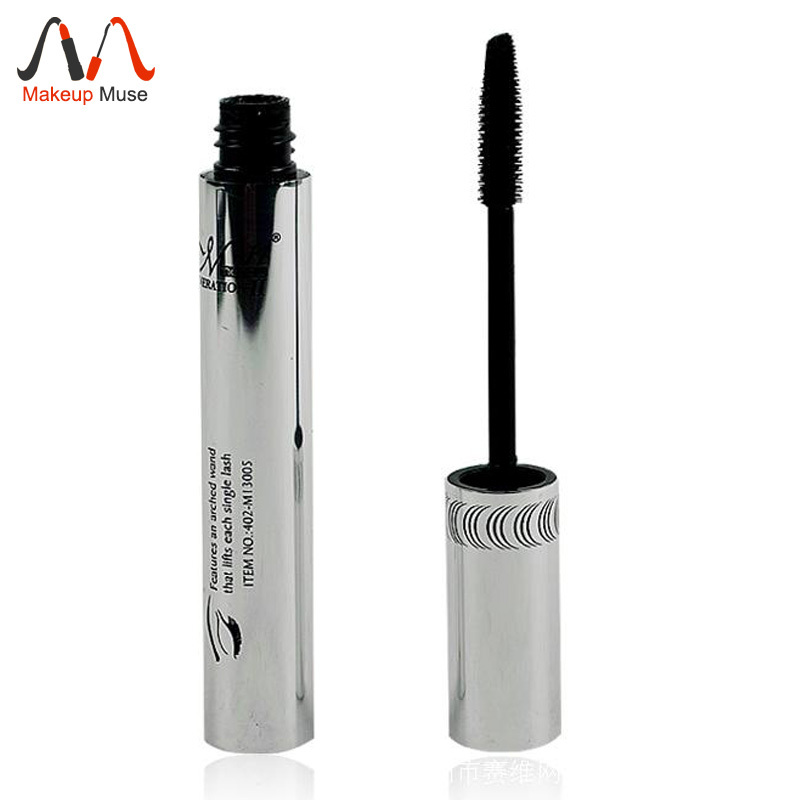 1Pcs New brand Eye Mascara Makeup Long Eyelash Silicone Brush curving lengthening colossal mascara Waterproof Black