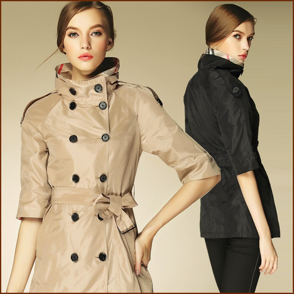 memory-fabric-Womens-trench-coats-winter-2014-new-women-s-winter-coat-fashion-half-sleeved-classic