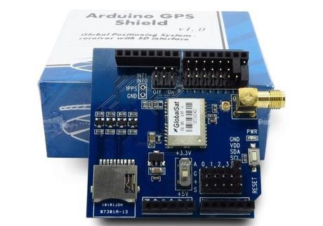 Arduino GPS    GlobalSat EB365   