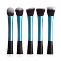 5pcs set Professional Powder Blush Brush Facial Care Cosmetics Foundation Brush Beauty Makeup Brushes 2017 New