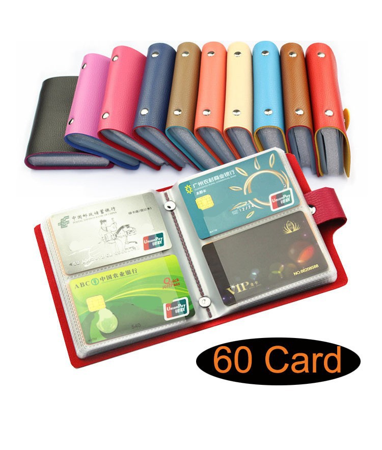 Hot-Sell-Fashion-Business-Credit-Card-Holder-Bags-Leather-Strap-Buckle-Bank-Card-Bag-60-Card