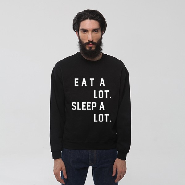 Sweatshirt Eat A Lot 1