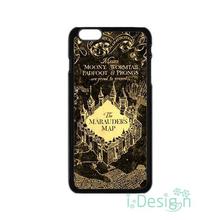 Fit for iPhone 4 4s 5 5s 5c se 6 6s 7 plus ipod touch 4/5/6 back cellphone case cover Hogwarts Marauder’s Map Harry Potter
