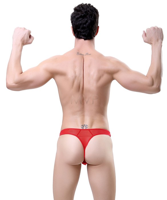 Men's G-String Sexy Underwear Shorts Mens Briefs Thong Bulge Thongs Br...