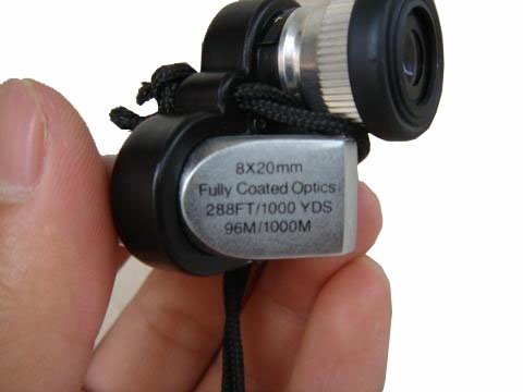  Sale Promotion Mini Pocket 8X20 Silver Metal Monocular Telescope Eyepiece with Gleam Night Vision Scope