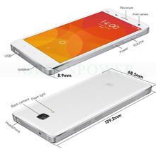 Genuine Xiaomi Mi4 M4 3GB RAM 16GB ROM Android 4 4 Cell Phones 5 1920x1080P IPS