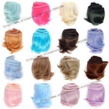 5cm*100cm Doll wigs/hair volume bangs for bjd / can children / Yeluo Li / sd DIY wigs fapai Free shipping(2)