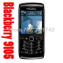 9105 100% Original Unlocked Blackberry Pearl 9105 Cell Phone 3G WIFI GPS 3.2MP 1 year warranty Fast shipping to Russia