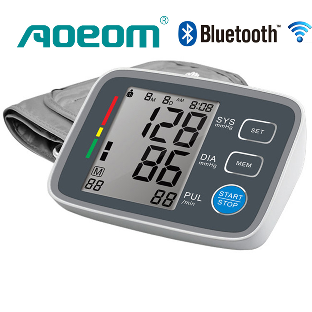 U80EHB Accurate Bluetooth 4.0 Wireless Blood Pressure Monitor Heartbeat