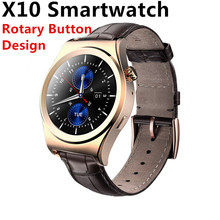 X10 Bluetooth Смарт Часы Звонки SMS Сидячий Напоминание BT Музыка Шагомер Сна Монитора Сердечного ритма Smartwatch для Android IOS