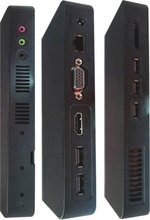 wholesale Mini Desktop computer AMD APU E350 E1800 4G 320G 3 usb port 1 HDMI port