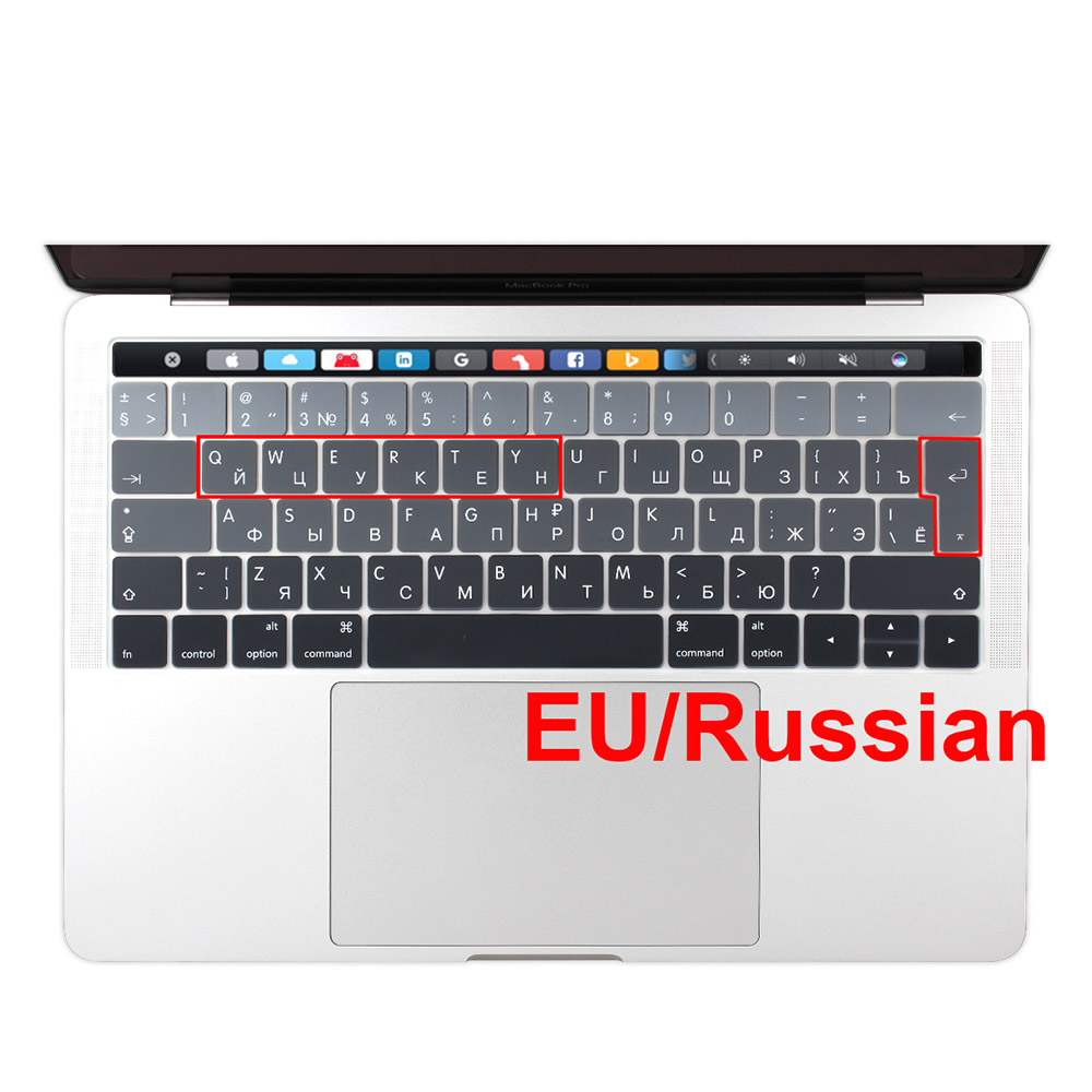 Promo Russian Keyboard Cover Stickers For Mac