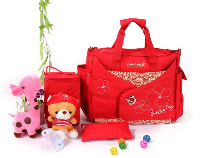 Multifunctional Nappy Mummy Bag Maternity Handbag Diaper Bags baby Tote Organizer 5 Colors bolsas de bebe
