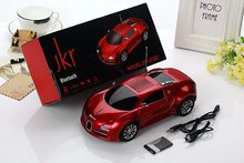 2016 new model Bugatti wireless Bluetooth 4.1 computer speaker subwoofer USB Mobile Mini SD Card + small stereo radio