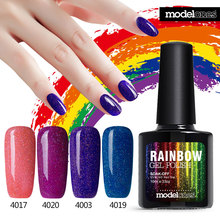 Modelones Colorful Neon Gel Nail Polish UV Gel Nail Polish Long-lasting Soak-off LED UV Gel Color