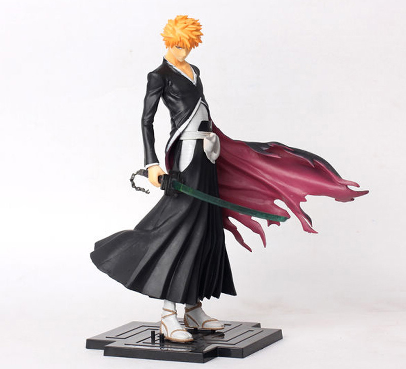 Japanese Anime Bleach Ichigo Kurosaki Garage kit PVC Anime Action