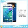 Black White For motorola Moto X Style X3 XT1575 XT1572 XT1570 LCD Display Touch Panel Digitizer