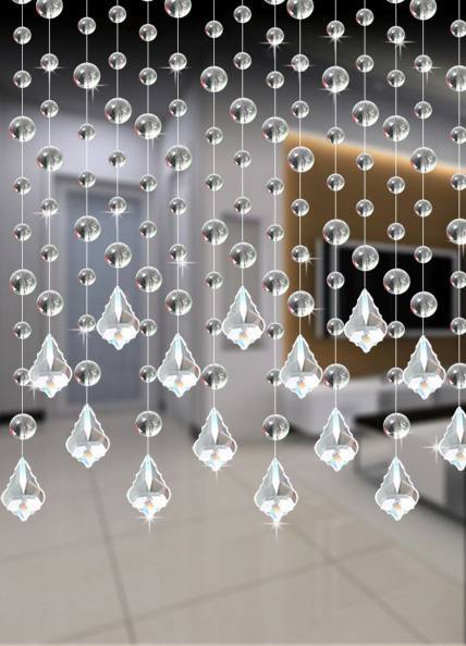 33strip 1 2 Meter Mixed Color Hanging Crystal Glass Garland