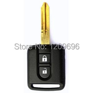 Wholesale 2 Button Remote Key For Nissan Pickup Duke 433MHZ With ID46 Chip Inside Free Shipping