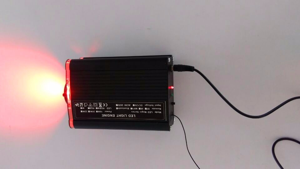 Description Picture 3 of itemTwinkle effece RGBW 18W LED light engine with twinkle wheel; with 28key RF remote,AC100-240V input