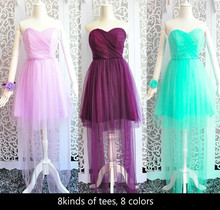 Woman more than a dress Double shoulder neck hung a skirt that wipe a bosom dress bridesmaid dresses