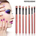 New Hot 7 Pcs Blending Pencil Foundation Eye shadow Makeup Brushes Eyeshadow Eyeliner Brush