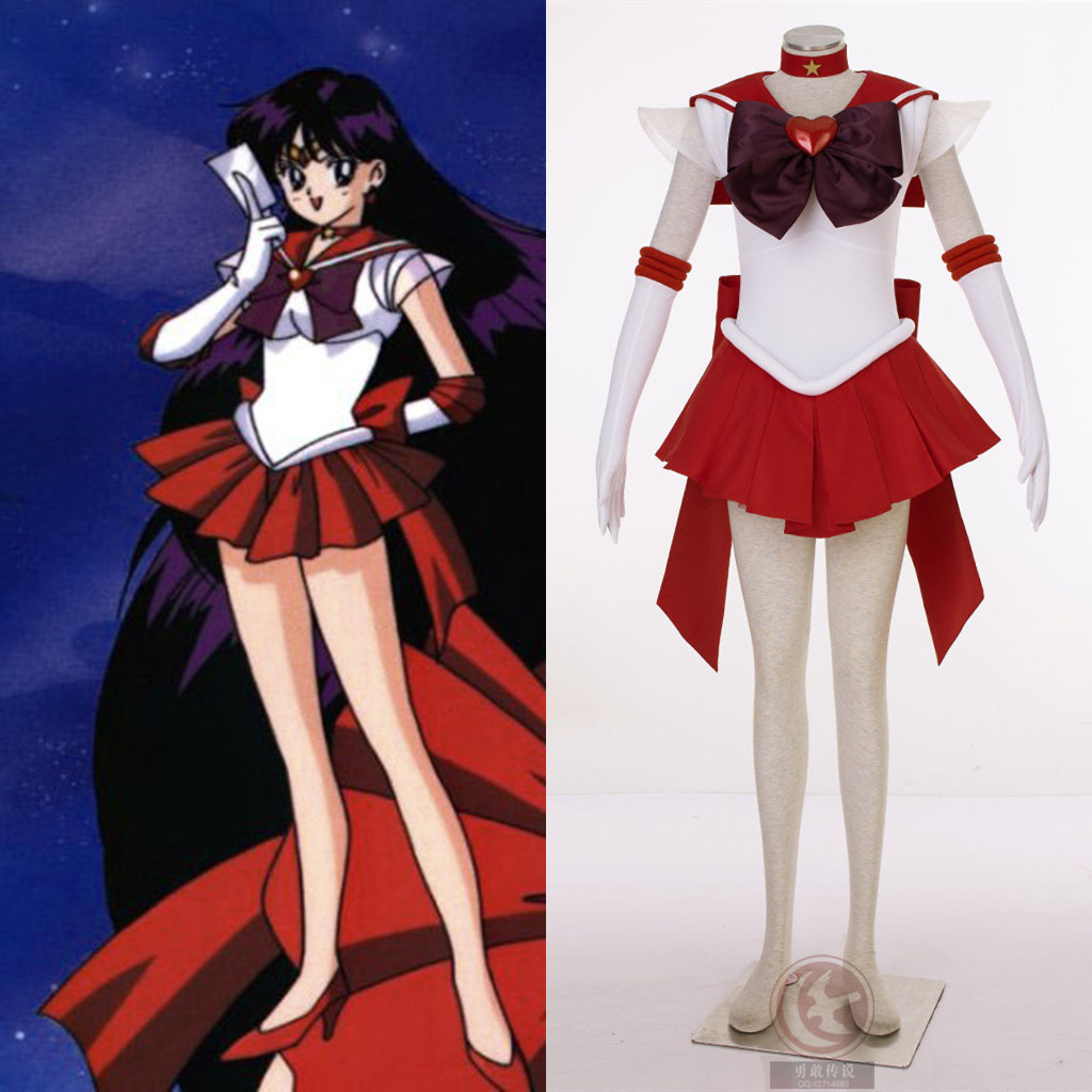 3nd Sailor Mars Cosplay Costume From Sailor Moon Cosplay.